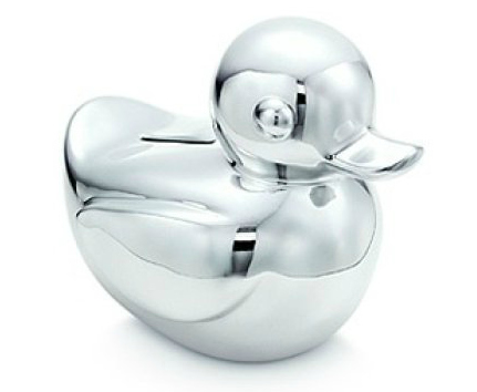 Tiffany & Co. Sterling Silver Ducky Bank