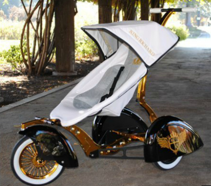 stroller gold