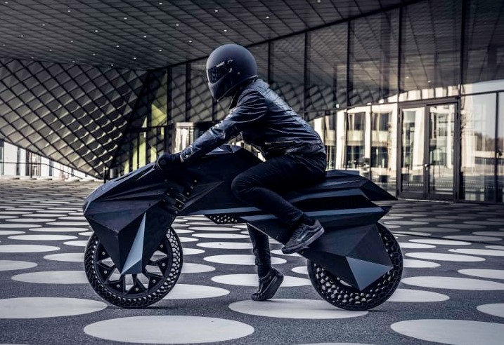 NOWlab’s 3D-printed motorbike