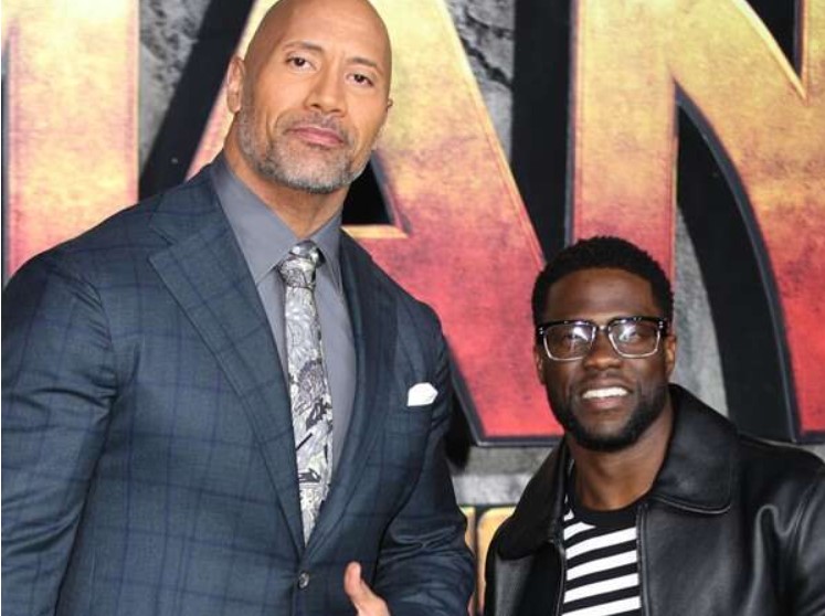 Dwayne Johnson Gives Health Update on “Son” Kevin Hart After Car Accident