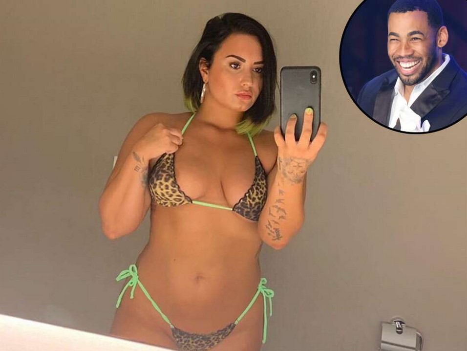 Demi Lovato Shares Another Unretouched Bikini Pic and Mike Johnson Likes It