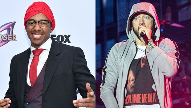 Nick Cannon Taunts Eminem To ‘ComeOut & Play’ After Rapper Fires Back At HisDiss Track