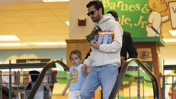Scott Disick Is A Doting Dad To Son Reign,5, As They Hold Hands On Shopping Trip