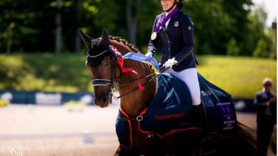 Ella Fruchterman and Holts Le’mans Win Individual Junior Dressage Gold at FEI North American Youth Championships
